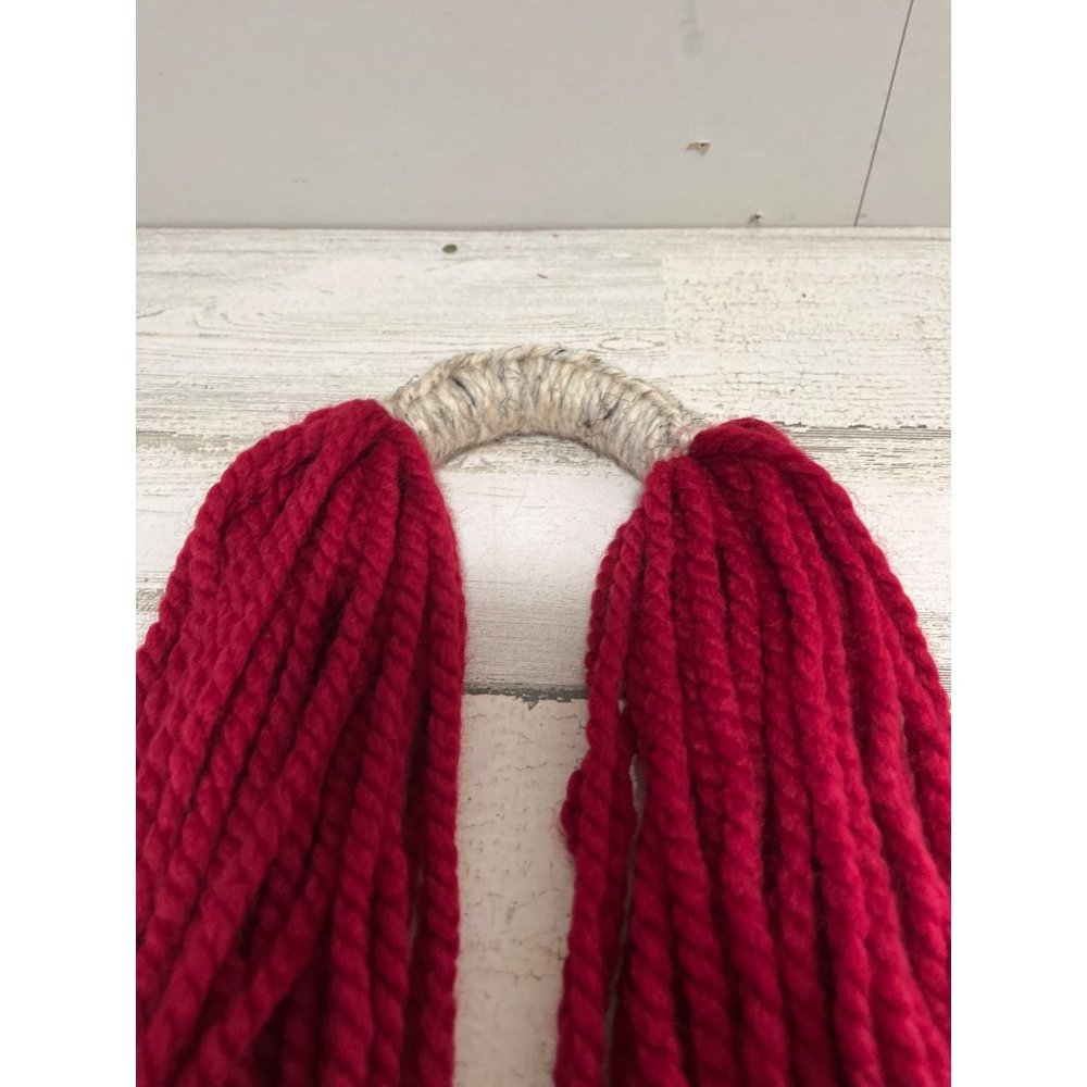 Burgundy multi 36 twisted strand scarf - Picture 2 of 3